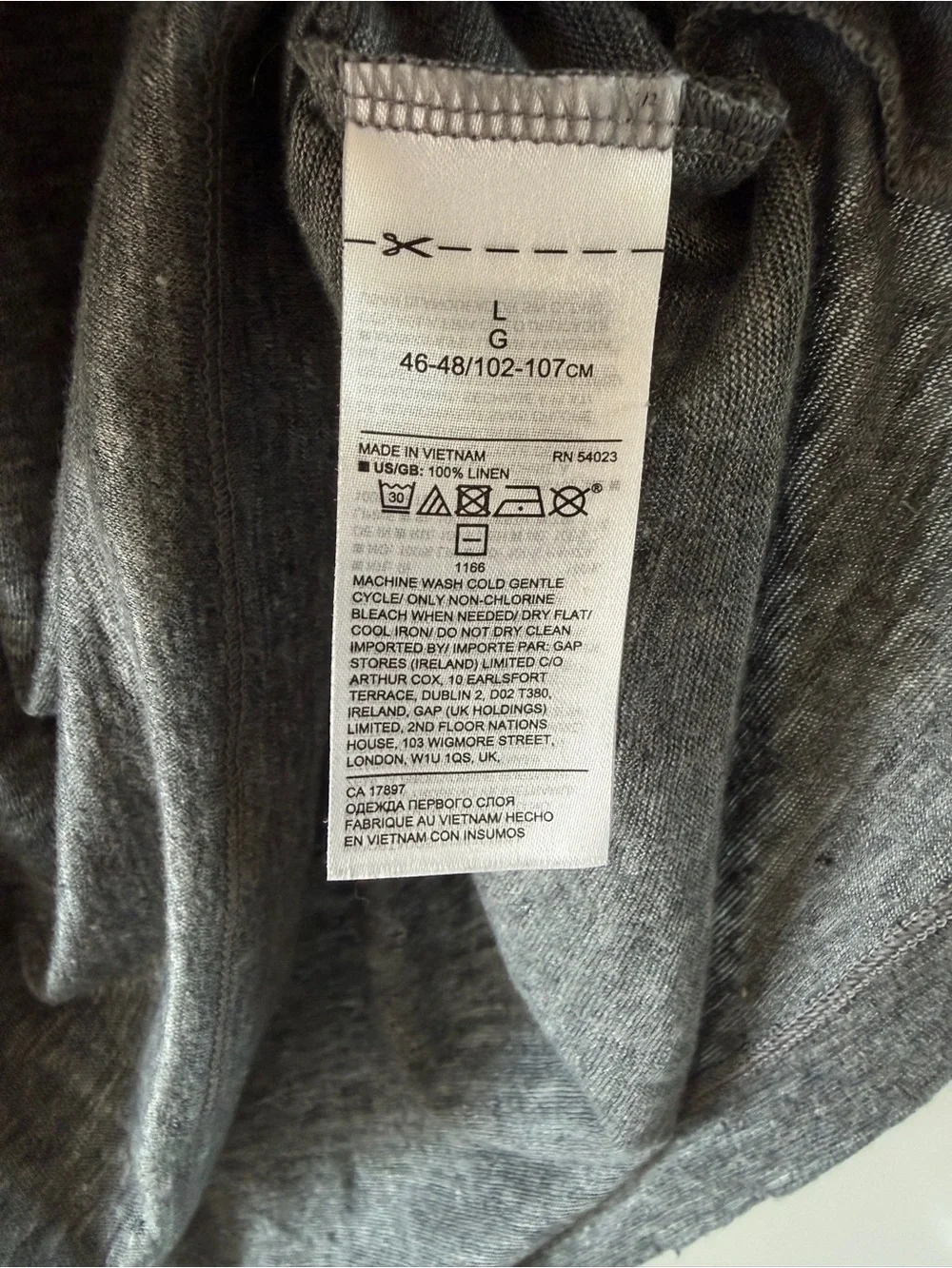 Banana Republic Heather Gray Short-Sleeve Polo